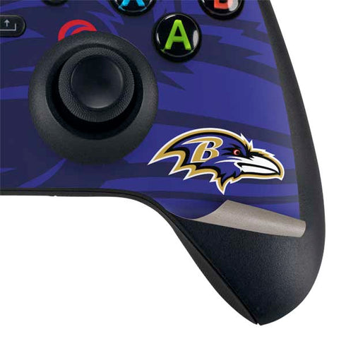 NFL Baltimore Ravens Double Vision XBox Series X Digital Edition Bundle Skin