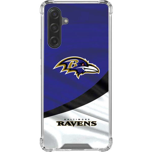 NFL Baltimore Ravens Galaxy A17 Clear Case