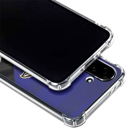 NFL Baltimore Ravens Galaxy A36 5G Clear Case