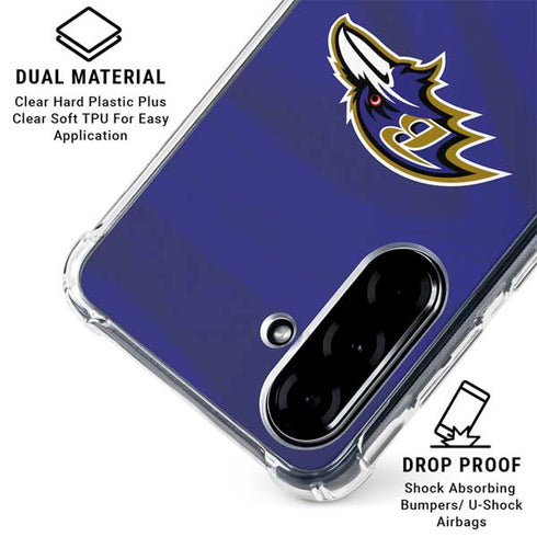 NFL Baltimore Ravens Galaxy A36 5G Clear Case