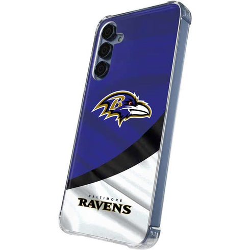 NFL Baltimore Ravens Galaxy A55 5G Clear Case