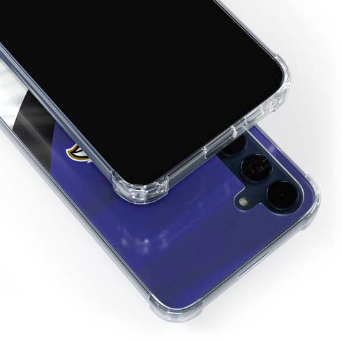 NFL Baltimore Ravens Galaxy A55 5G Clear Case
