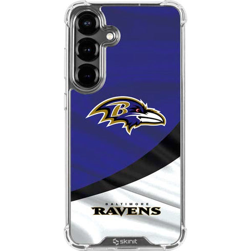 NFL Baltimore Ravens Galaxy S26 Plus Clear Case