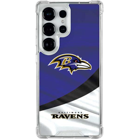 NFL Baltimore Ravens Galaxy S26 Ultra Clear Case