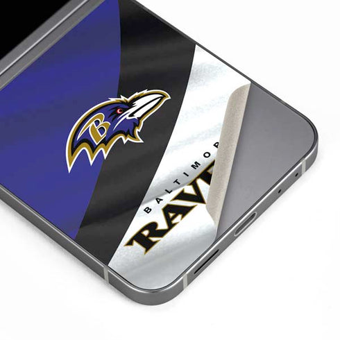 NFL Baltimore Ravens Galaxy Z Flip6 Skin