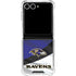 NFL Baltimore Ravens Galaxy Z Flip7 Clear Case