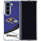 NFL Baltimore Ravens Galaxy Z Fold5 5G Clear Case
