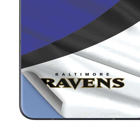 NFL Baltimore Ravens Galaxy Z Fold5 5G Skin