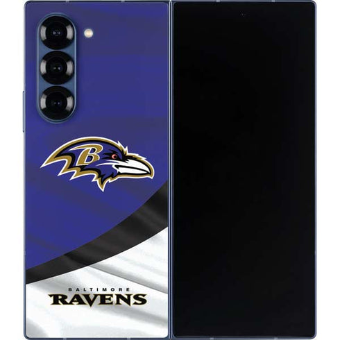 NFL Baltimore Ravens Galaxy Z Fold6 Skin