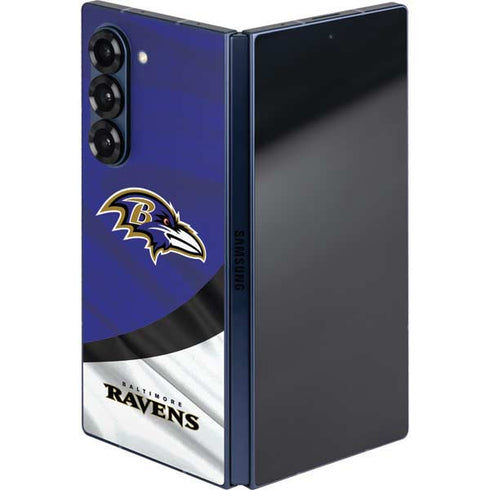 NFL Baltimore Ravens Galaxy Z Fold6 Skin