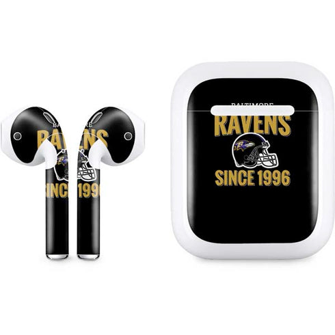 NFL Baltimore Ravens Helmet Apple AirPods Skin