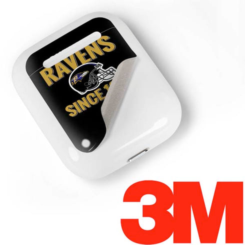 NFL Baltimore Ravens Helmet Apple AirPods Skin