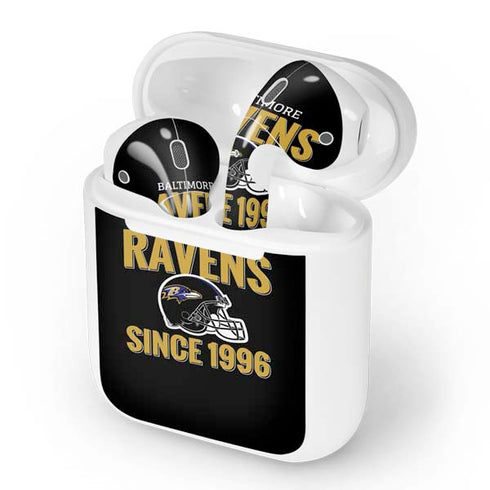 NFL Baltimore Ravens Helmet Apple AirPods Skin