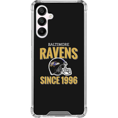 NFL Baltimore Ravens Helmet Galaxy A16 5G Clear Case