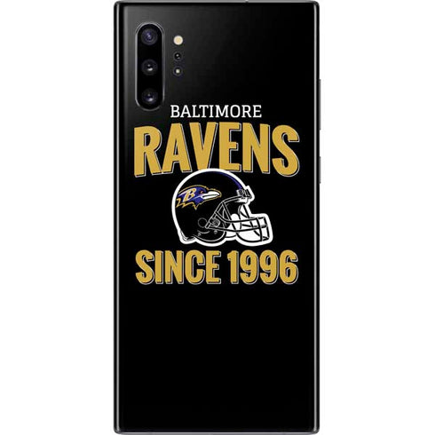 NFL Baltimore Ravens Helmet Galaxy Note 10 Plus Skin