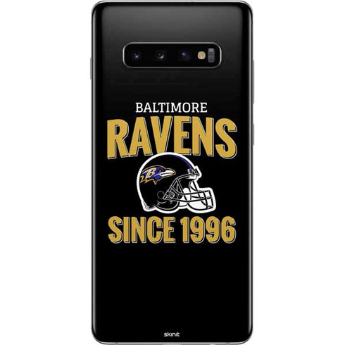 NFL Baltimore Ravens Helmet Galaxy S10 Plus Skin