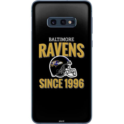 NFL Baltimore Ravens Helmet Galaxy S10e Skin