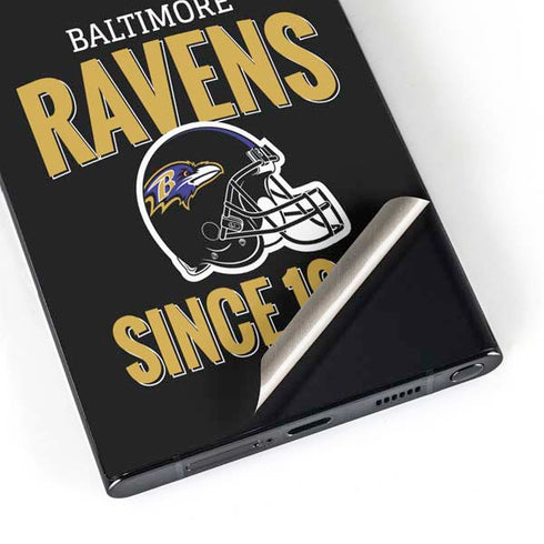 NFL Baltimore Ravens Helmet Galaxy S25 Ultra Skin