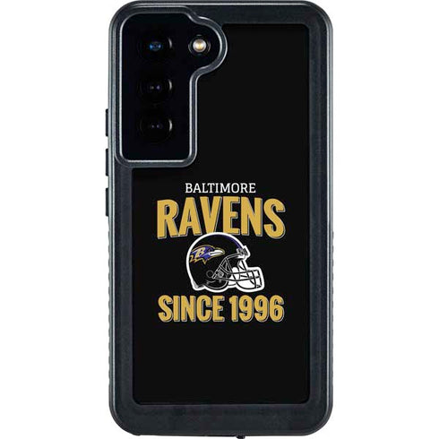 NFL Baltimore Ravens Helmet Galaxy S24 Waterproof Case
