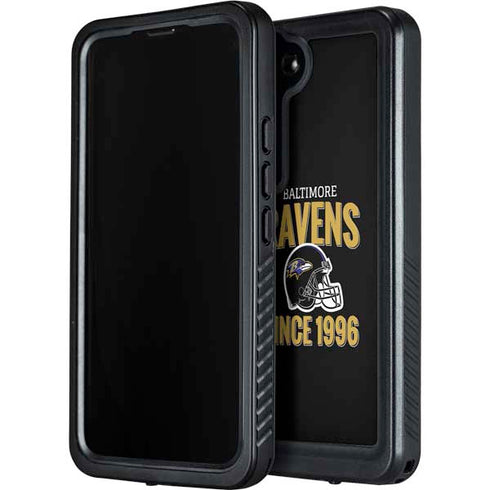 NFL Baltimore Ravens Helmet Galaxy S24 Waterproof Case