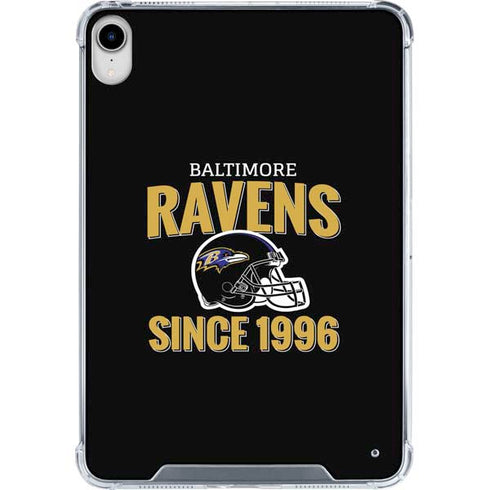 NFL Baltimore Ravens Helmet iPad 11th Gen (2025) Clear Case