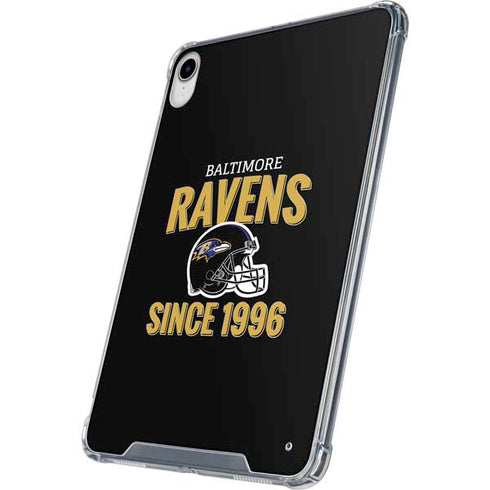 NFL Baltimore Ravens Helmet iPad 11th Gen (2025) Clear Case