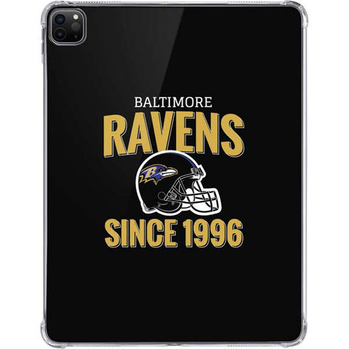NFL Baltimore Ravens Helmet iPad Pro 11in (2024) Clear Case