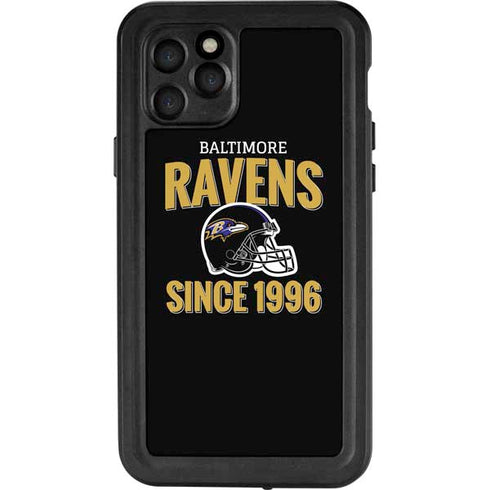 NFL Baltimore Ravens Helmet iPhone 11 Pro Waterproof Case
