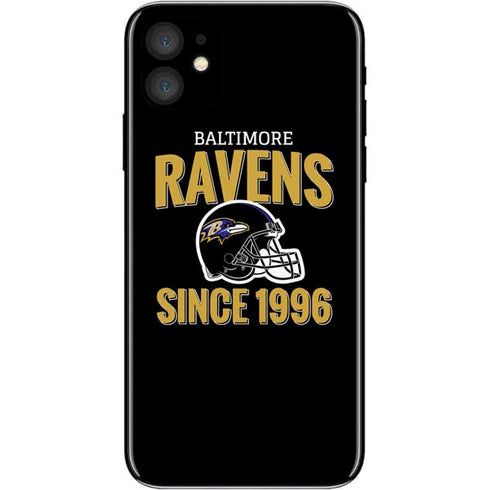 NFL Baltimore Ravens Helmet iPhone 11 Skin