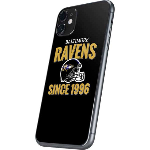 NFL Baltimore Ravens Helmet iPhone 11 Skin