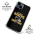NFL Baltimore Ravens Helmet iPhone 15 Clear Case
