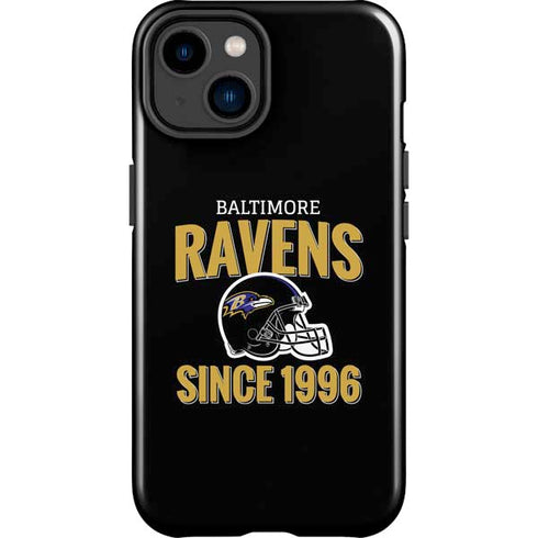 NFL Baltimore Ravens Helmet iPhone 15 Impact Case