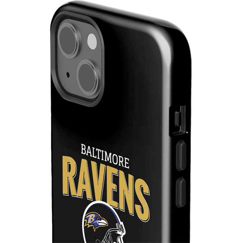 NFL Baltimore Ravens Helmet iPhone 15 Impact Case