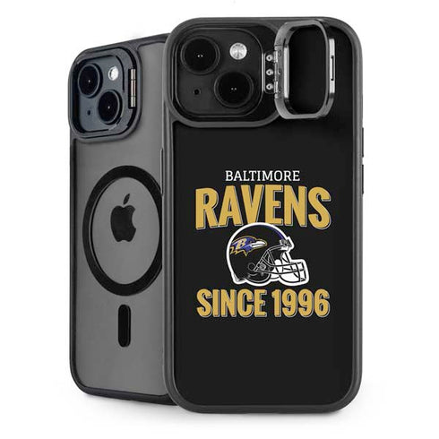 NFL Baltimore Ravens Helmet iPhone 15 Plus Kickstand Case