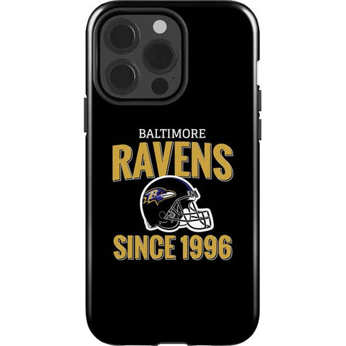 NFL Baltimore Ravens Helmet iPhone 15 Pro Impact Case
