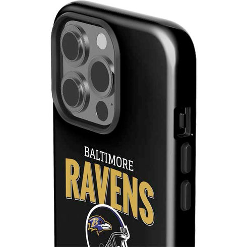 NFL Baltimore Ravens Helmet iPhone 15 Pro Impact Case