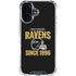 NFL Baltimore Ravens Helmet iPhone 16 Clear Case