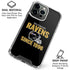 NFL Baltimore Ravens Helmet iPhone 16 Pro Max Clear Case