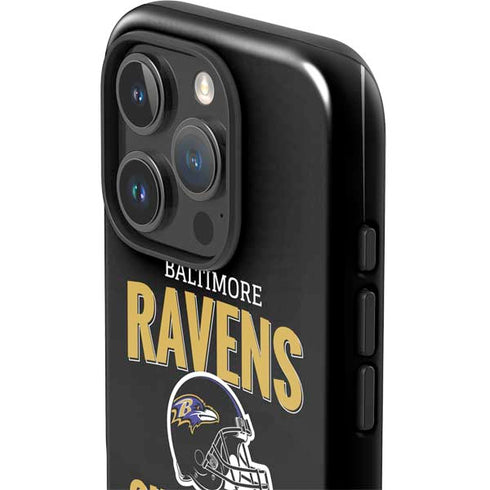 NFL Baltimore Ravens Helmet iPhone 16 Pro Max Impact Case