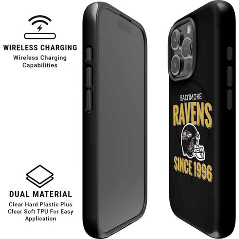 NFL Baltimore Ravens Helmet iPhone 16 Pro Max Magsafe Impact Case
