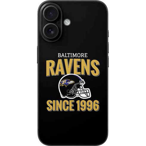 NFL Baltimore Ravens Helmet iPhone 16 Skin
