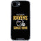 NFL Baltimore Ravens Helmet iPhone 16e Clear Case