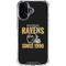 NFL Baltimore Ravens Helmet iPhone 17 Clear Case