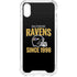 NFL Baltimore Ravens Helmet iPhone XS Clear Case