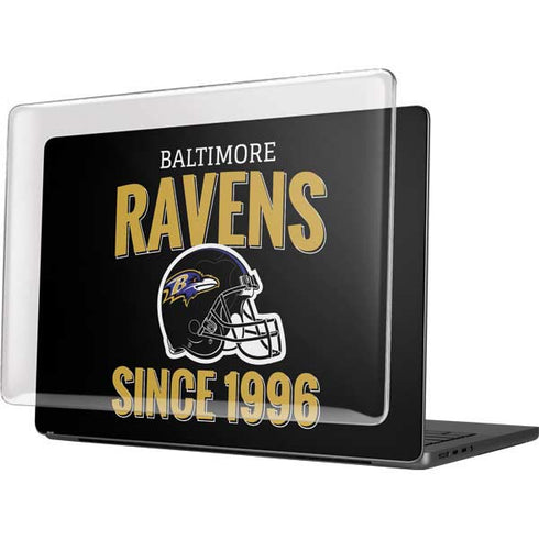NFL Baltimore Ravens Helmet MacBook Pro 14in (2021-24) Case plus Skin