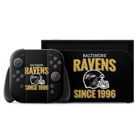 NFL Baltimore Ravens Helmet Nintendo Skins