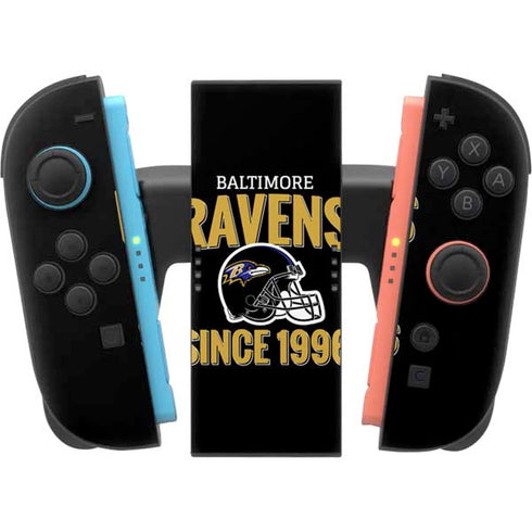 NFL Baltimore Ravens Helmet Nintendo Switch 2 (2025) Joy-Con Controller Skin