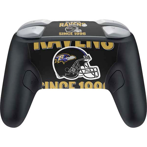 NFL Baltimore Ravens Helmet Nintendo Switch 2 (2025) Pro Controller Skin