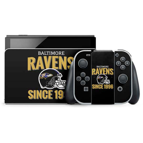 NFL Baltimore Ravens Helmet Nintendo Skins