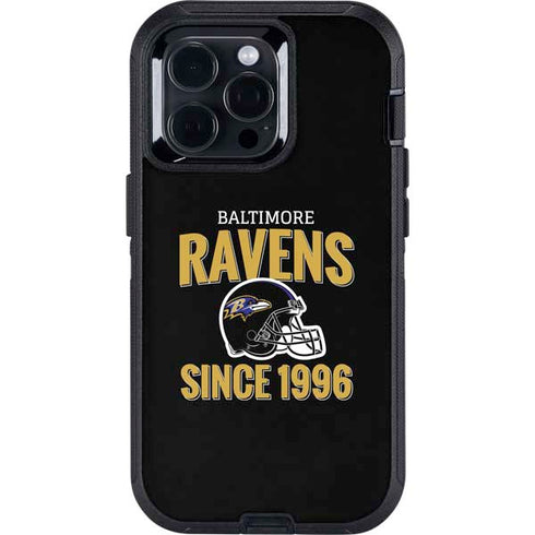 NFL Baltimore Ravens Helmet Otterbox Defender iPhone Skin